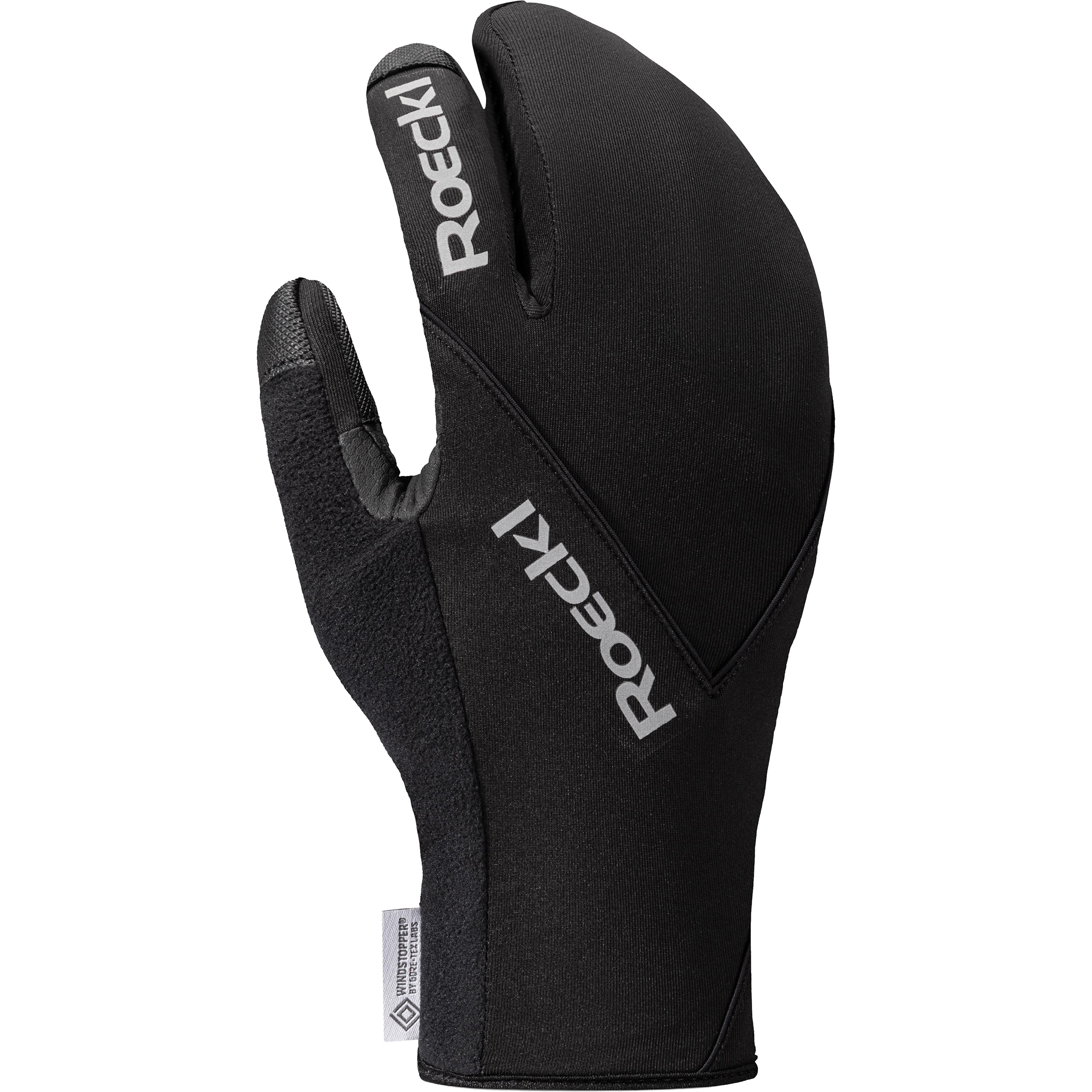 Roeckl Sports Laikko 2 Trigger 3-Finger-Handschuhe schwarz Größe 7.5