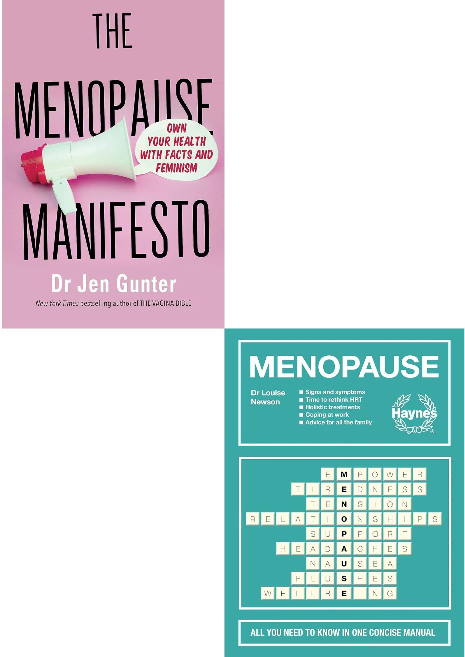 Piatkus The Menopause Manifesto, Menopause concise manual(Hardback) 2 Books Collection Set