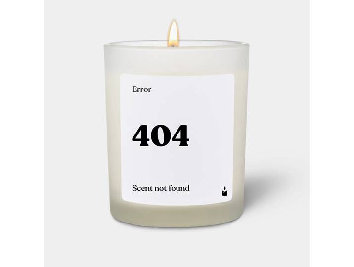 Duftkerze Woody Error 404 Scent not found