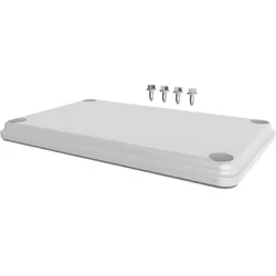 Eaton EP-501501 Flanschplatte, IP55, Isolierstoff, Blindflansch mit Vorprägungen für F3A-2K-M32/16 EP501501