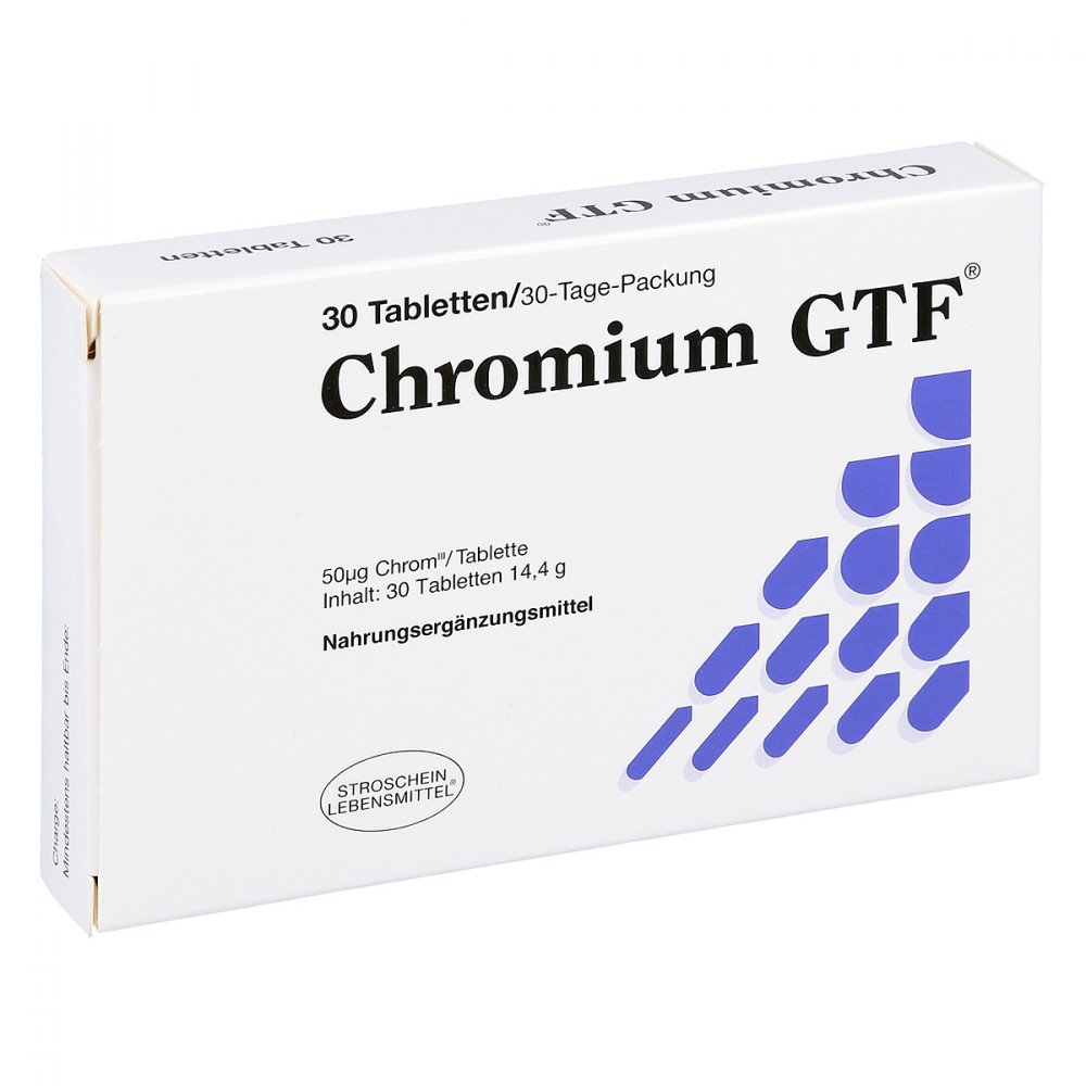 Stroschein Gesundkost Ammersbek GmbH Chromium Gtf Tabletten 03346526