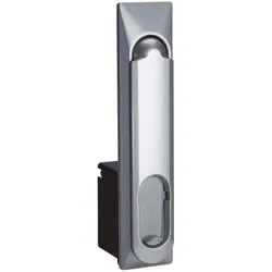 Schneider Electric NSYMCSX Ersatzschlossgriff für Edelstahlgehäuse, 3mm Doppelbart, Zamak, lackiert