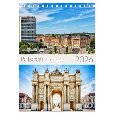 Potsdam in Farbe (Tischkalender 2026 DIN A5 hoch), CALVENDO Monatskalender
