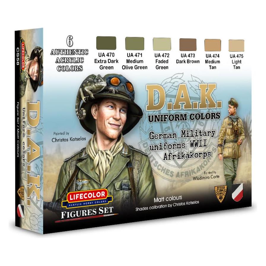 Grundig D.A.K. Uniform Colors 6 x 22 ml (22 ml) (CS58)