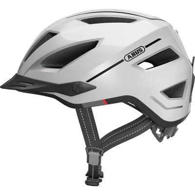 Fahrradhelm ABUS "PEDELEC 2.0" Gr. M, weiß (pearl weiß), Helme, M Kopfumfang: 52cm - 57cm