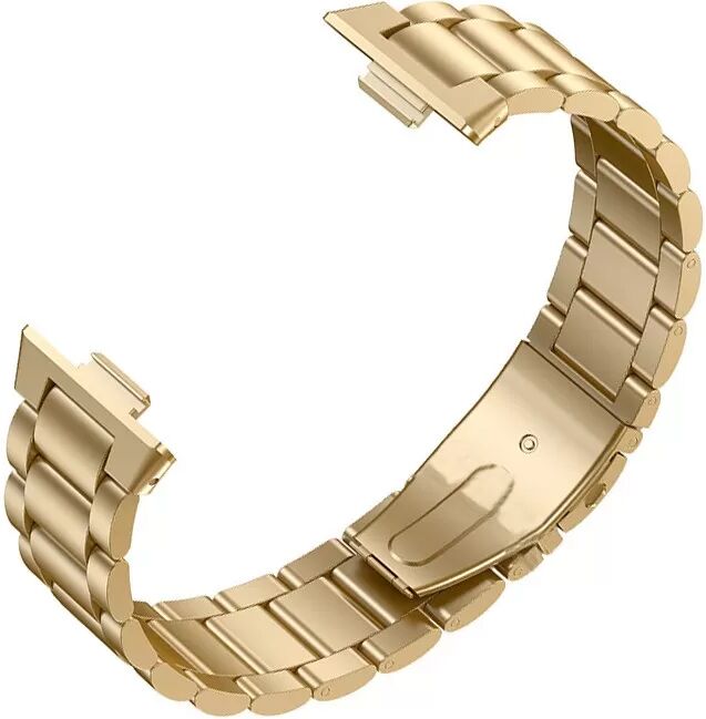 INF Kompatibel mit Huawei FIT3/4 Metall Uhrenarmband - Edelstahl Ersatzarmband Gold