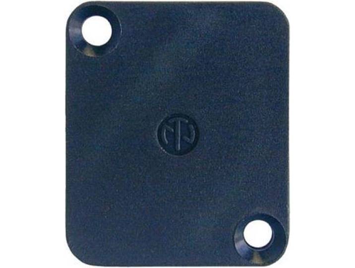 Neutrik - Neutrik - Blank Plaatje Voor D-Connector - Zwart (DBA-BL)