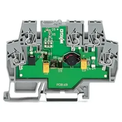 Wago 859-805 DC-DC-Wandler,Eingangsspannung DC 24 V,Ausgangsspannung DC 12 V,grau 859805