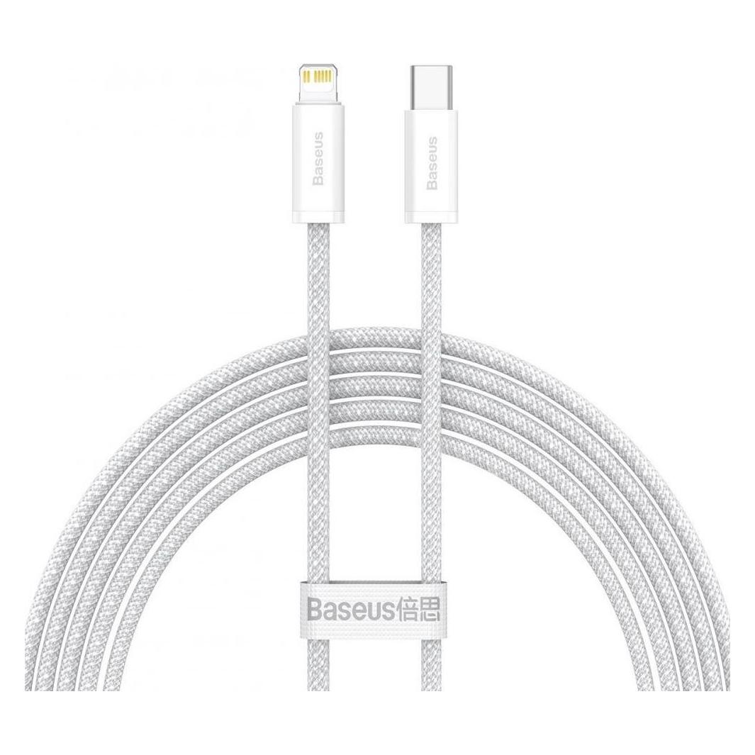Baseus CALD000102 Dynamic Series Cable USB-C to Lightning 20W 2m White (2 m, 20 W) (57983110067)