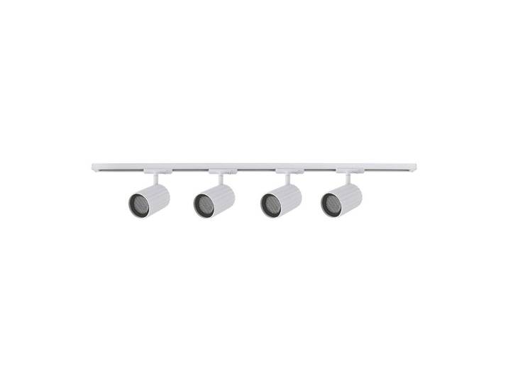 Strahler Tokio, Weiß, Metall, 9-teilig, 200x18 cm, RoHS, Lampen & Leuchten, Innenbeleuchtung, Spots & Strahler, Deckenspots