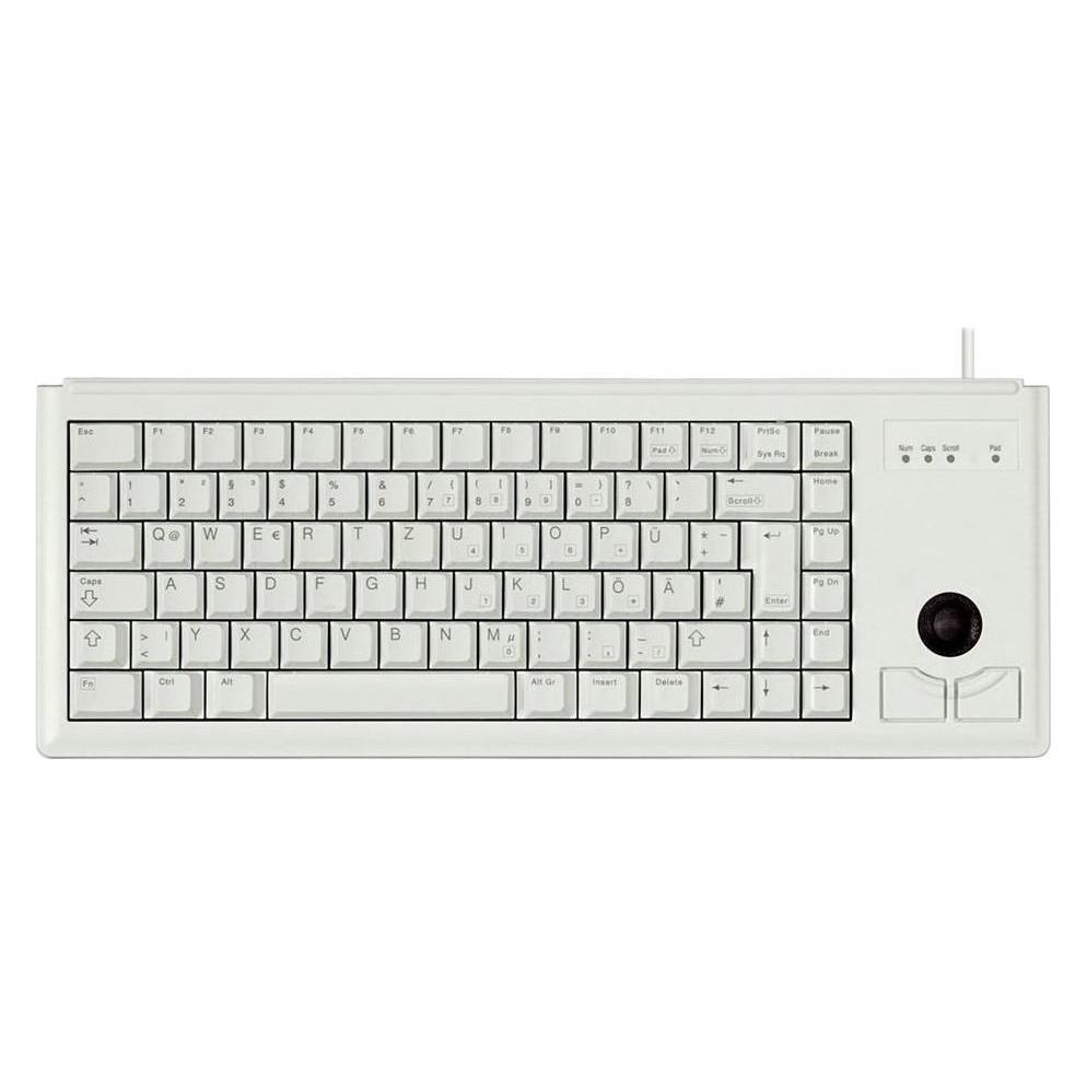 Cherry Compact keyboard with trackball USB EU (Eng. Int., Kabelgebunden) (G84-4400LUBEU-0)