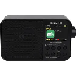 Kenwood CR-M30 DAB (DAB, DAB+, FM, Bluetooth), Radio, Schwarz