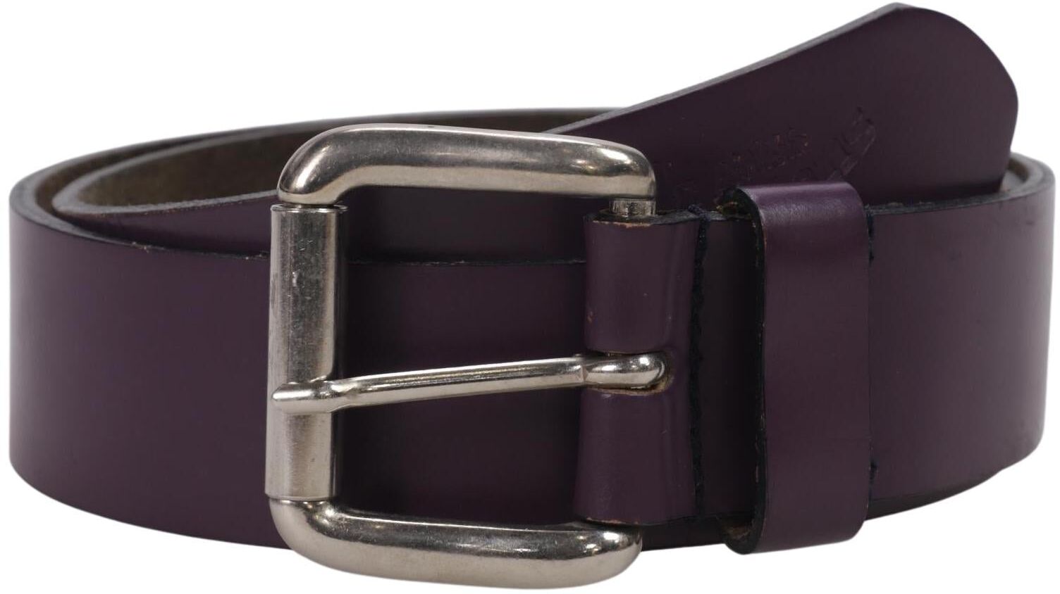 Dr. Martens Herren Gürtel, Lila, Gr. 85, Leder - Second Hand