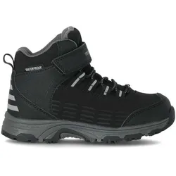 Trespass, Jungen, Wanderschuhe, Wanderstiefel Harrelson mittelhoch (33), Schwarz