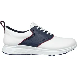 ecco Golfschuhe Herren Golf S-Casual, weiss/navy