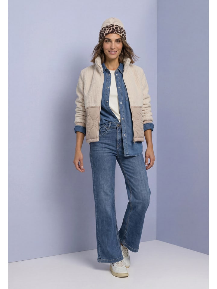 Street One Teddyjacke in Beige - 38