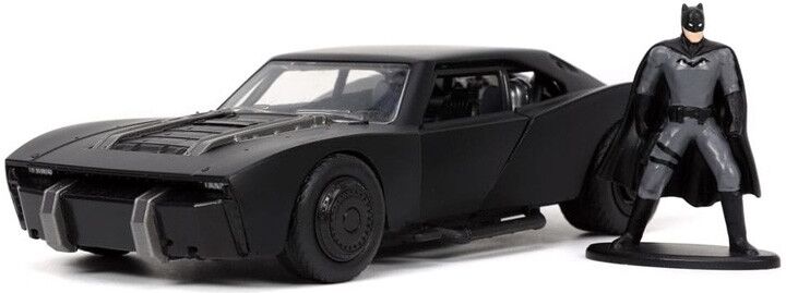 Miniature 1:32 DC Comics Batmobile the batman black 2022 avec figurine - Jada Toys