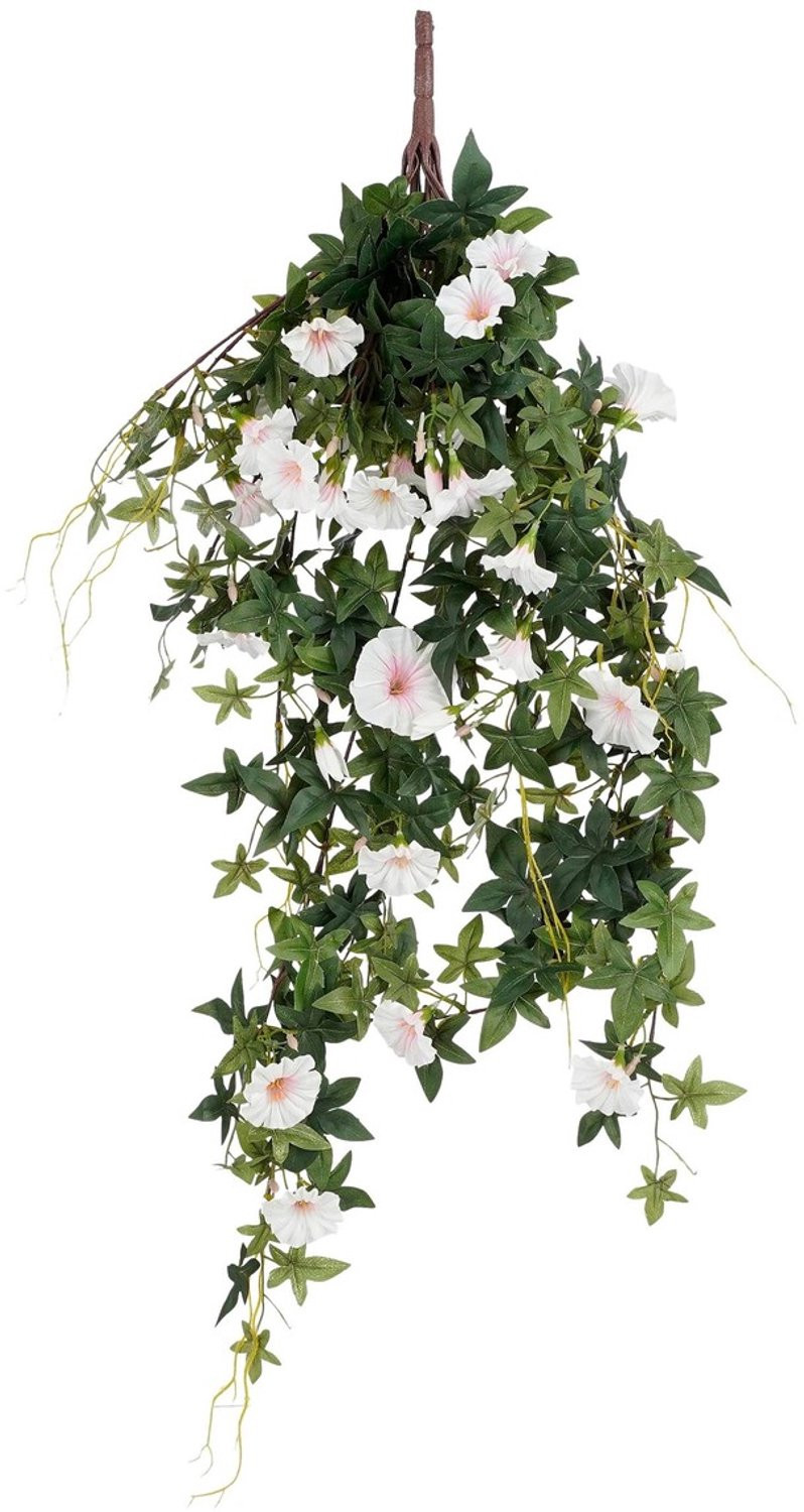 Mica Decorations Petunia Kunst Hangplant - Crème - H80 x Ø20 cm