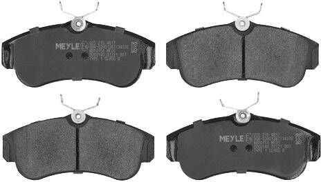 MEYLE 025 215 4617 Brake pad set