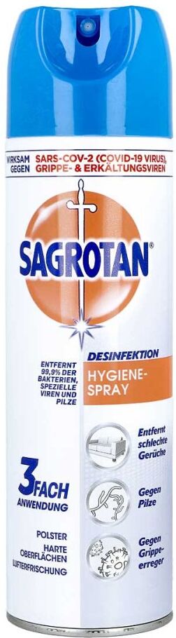 SAGROTAN Hygiene-Spray gegen Bakterien, Pilze & Viren