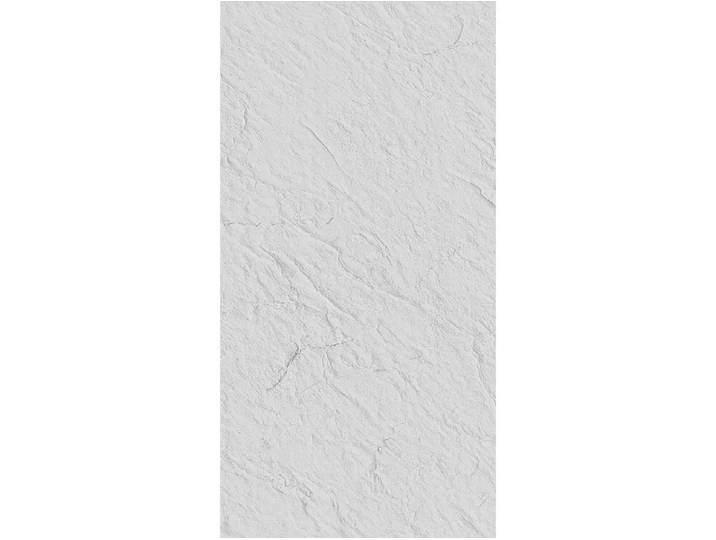 Feuille de pierre - Effet pierre naturelle - Pack de 5,76 m² - Lot de 8 pièces - L60 x H120 cm - blanc ivoire - SAMOVA