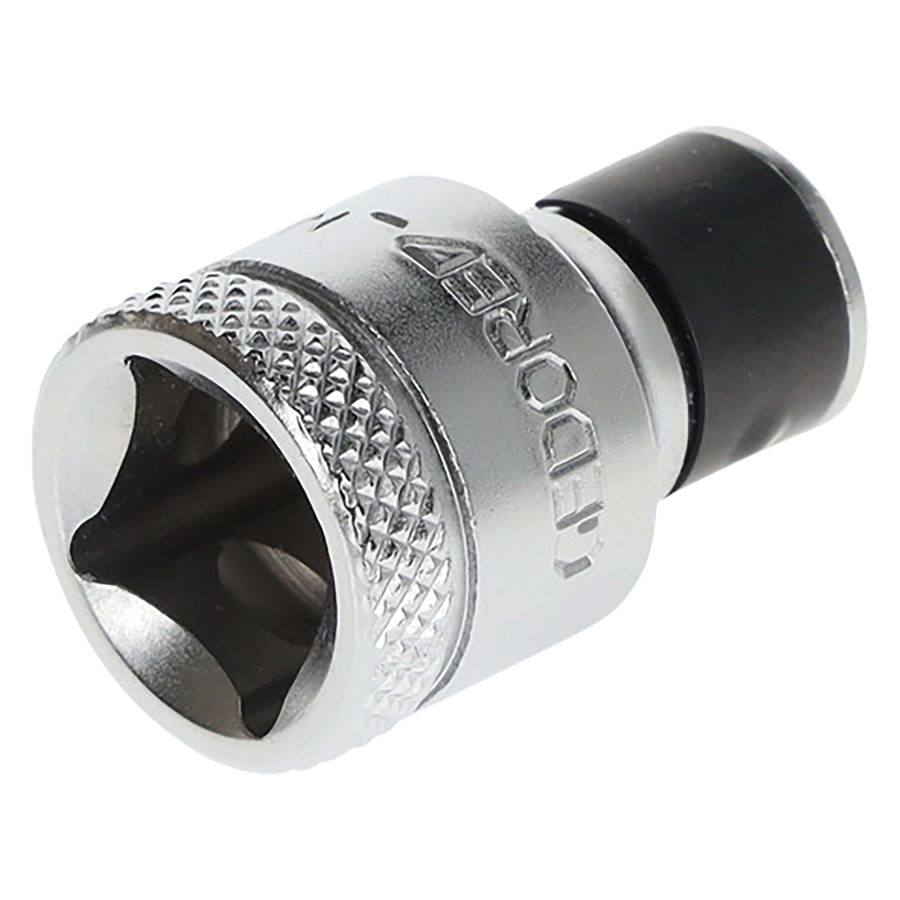 Gedore Bit-Adapter für 3/8" Knarre, Einfacher Bit-Wechsel, Passgenauer Halt, Silber (1973312)