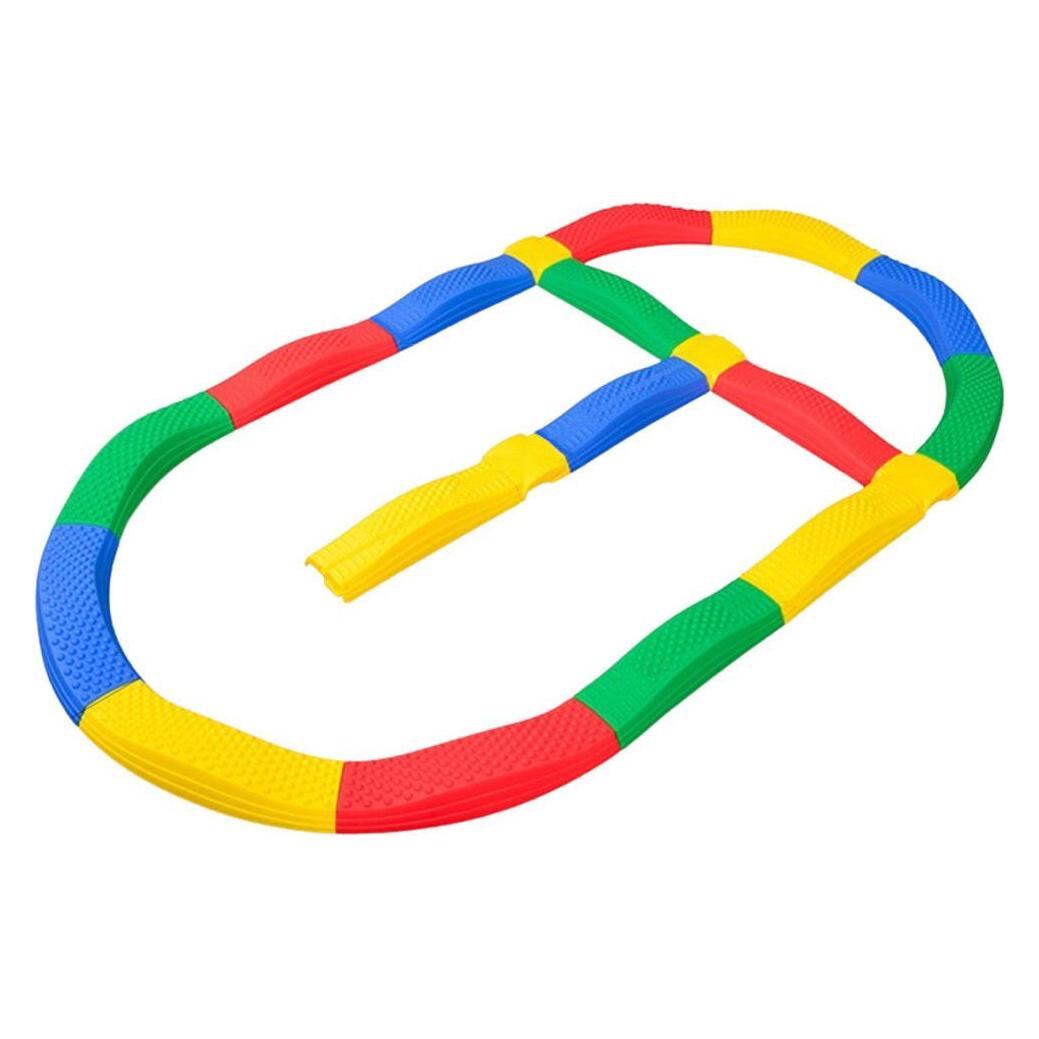 Lean Toys Lean Sensory Path Equivalent Planks 16 Planks Verbinden Von Anti-Rutsch-Brettern (LEA26246-uniw)