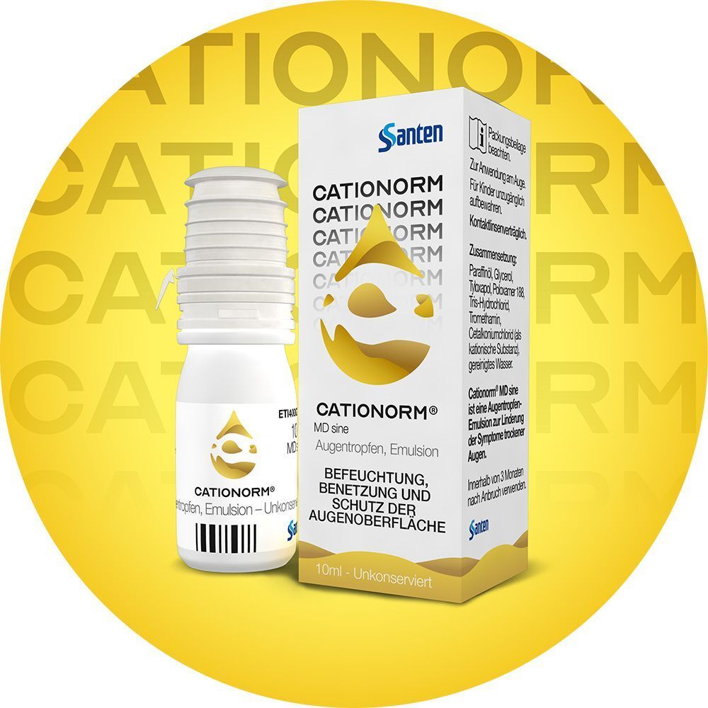 Cationorm MD sine Augentropfen 10 ml
