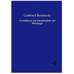 Bernhardy:Grundlinien zur Encyklopädie, Schulbücher von Gottfried Bernhardy