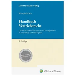 Praxishandbuch Vertriebsrecht, Fachbücher von Bernd Westphal, Oliver Korte