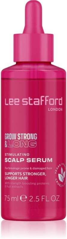 Lee Stafford Grow Strong & Long Stimulating Scalp Serum sérum fortifiant pour stimuler la repousse des cheveux 75 ml