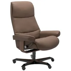 Stressless Bürostuhl View Office Leder Braun Batick Mole