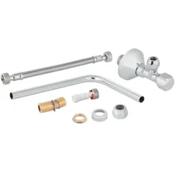 Geberit Wasseranschluss-Set 131071211 für Sanitärmodule WC, Wasseranschluss seitlich