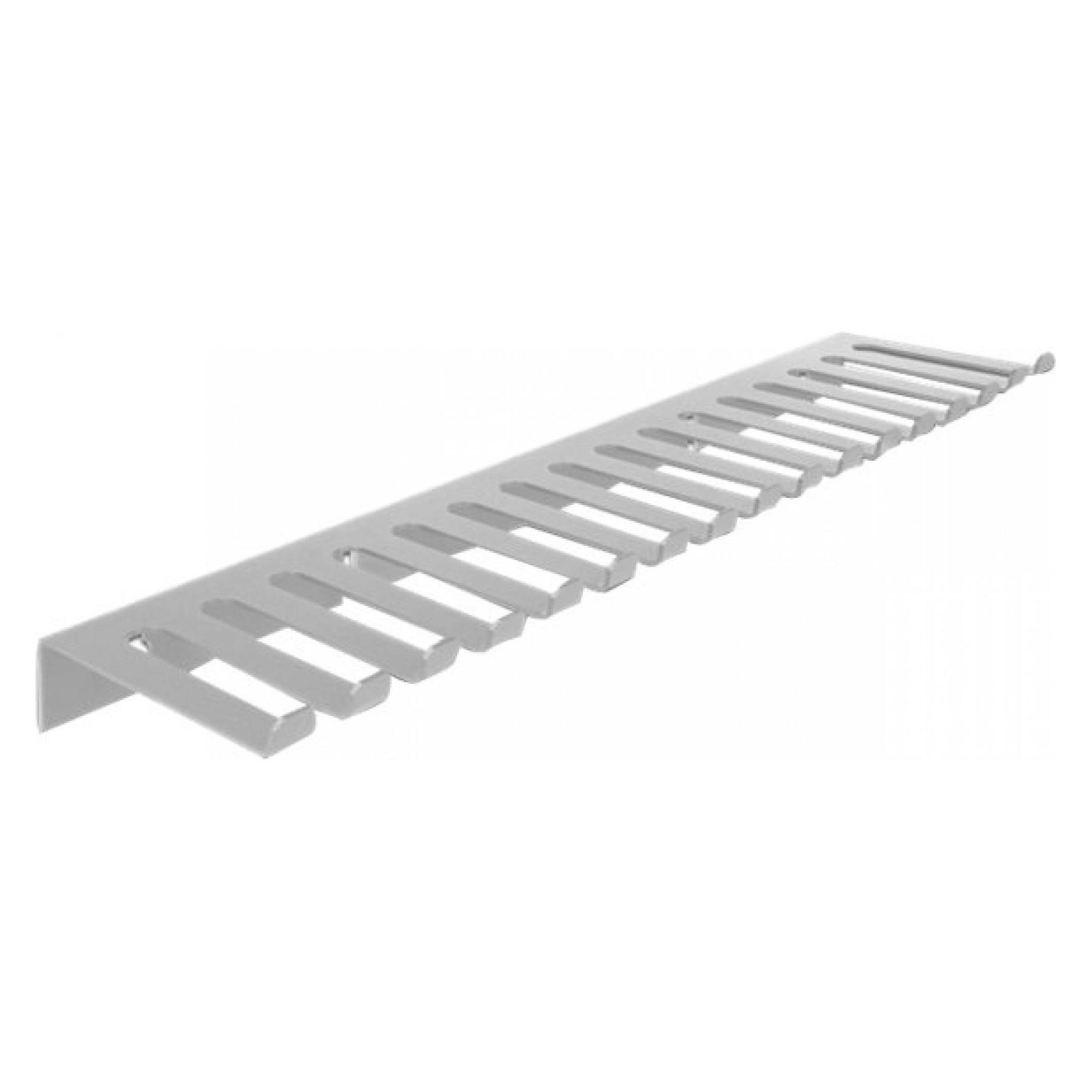 Delock Kabelhalterung 325 x 90 mm zur Wandmontage grau (66887)