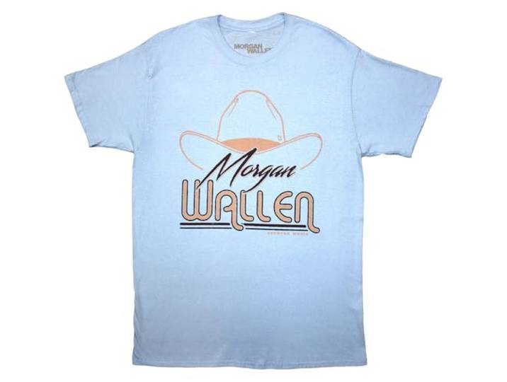 Morgan Wallen Cowboy Hat T Shirt S