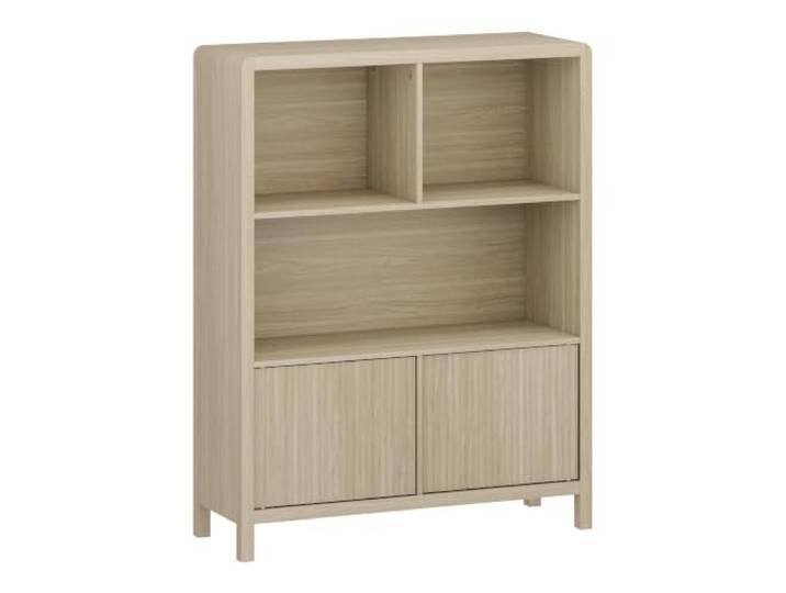 Helloshop26 Kommode, praktisch, für Eingangsbereich, Wohnzimmer, Schlafzimmer, 103 x 80 x 28 cm, Eichenoptik, 03_0009298