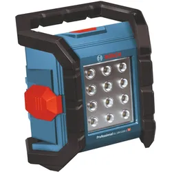 Bosch Professional, Arbeitsleuchte, GLI 18V-1200 C Professional Akku Baustrahler 18 V 1200 lm + 2x Akku 4,0 Ah + Ladegerät (1200 lm)