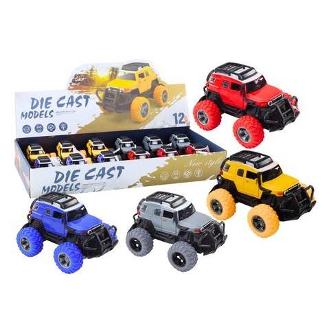 Lean Toys Geländewagen 1:32 Metallgummiräder MIX-Antrieb (49674211)