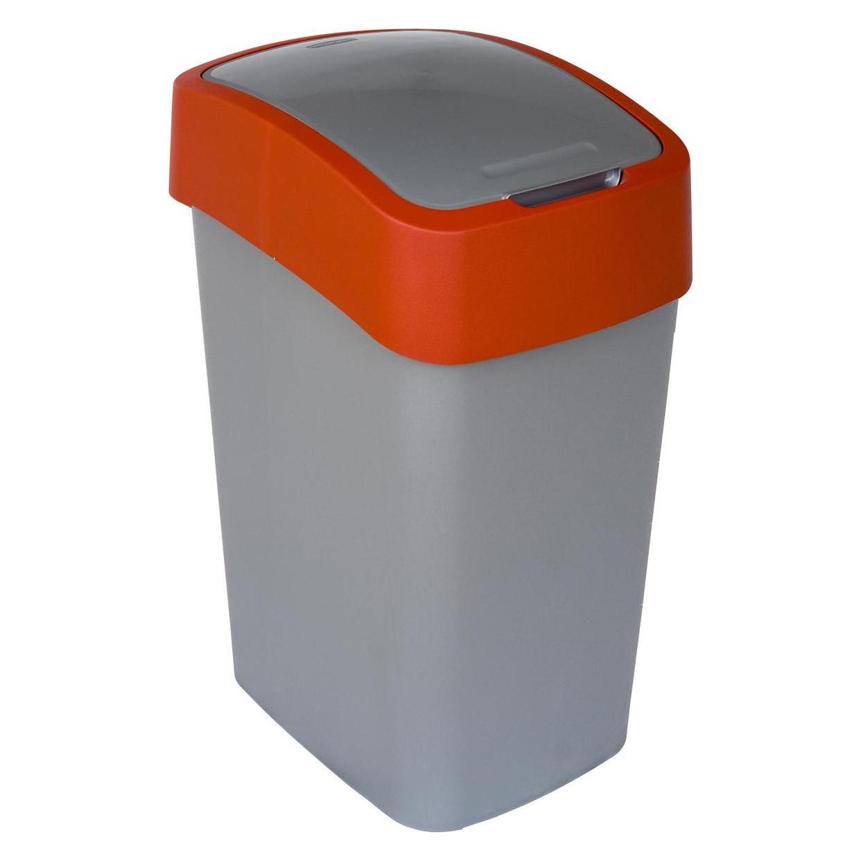 Curver Pacific Flip Bin for Separation, geneigt, 50 l, rot (CUR000176) (50 l) (CUR000176)