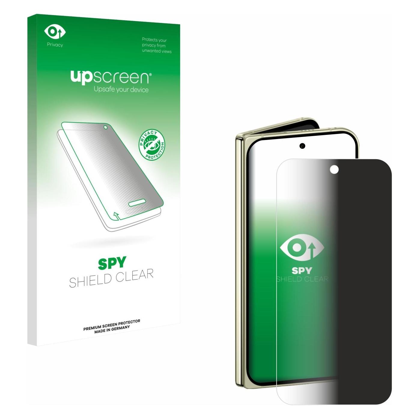 upscreen Sichtschutzfolie für Google Pixel 10 Pro Fold Anti-Spy Privacy Folie Blaulicht-Schutz (1 Stk., Google Pixel 10 Pro Fold) (3560172)