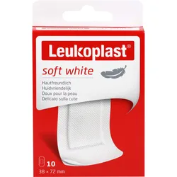 Leukoplast Soft White 38x72Mm 10 ST