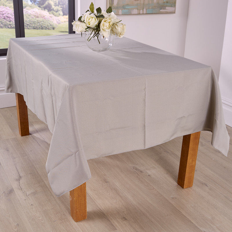 17 Stories Polyester Wedding Party Décor Tablecloth Grey 152cm W x 213cm L