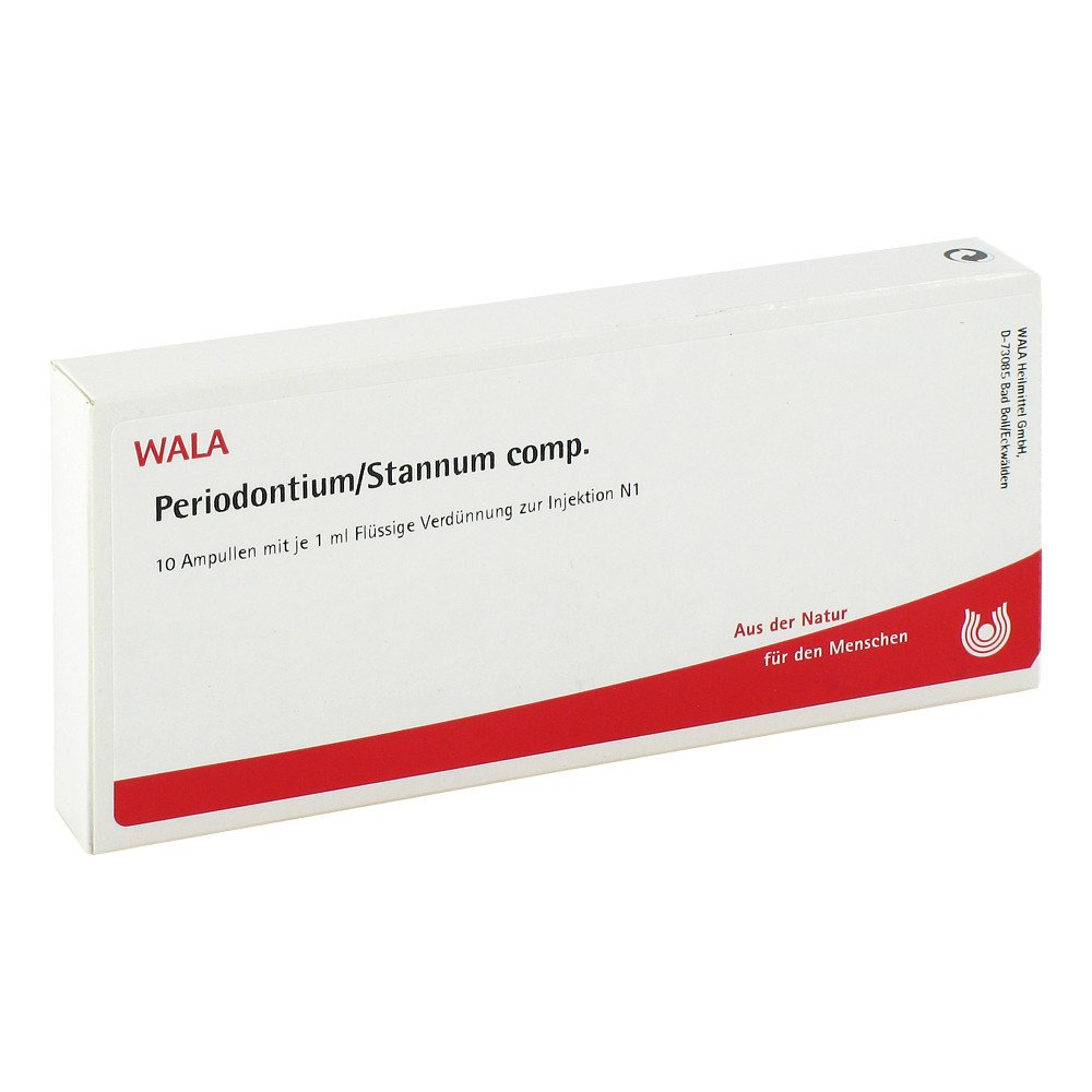 WALA Heilmittel GmbH Periodontium/ Stannum Comp. Ampullen 02086419