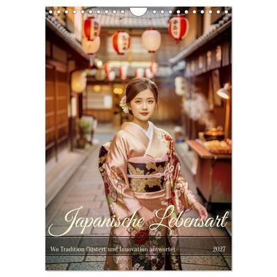 Japanische Lebensart (Wandkalender 2027 DIN A4 hoch), CALVENDO Monatskalender