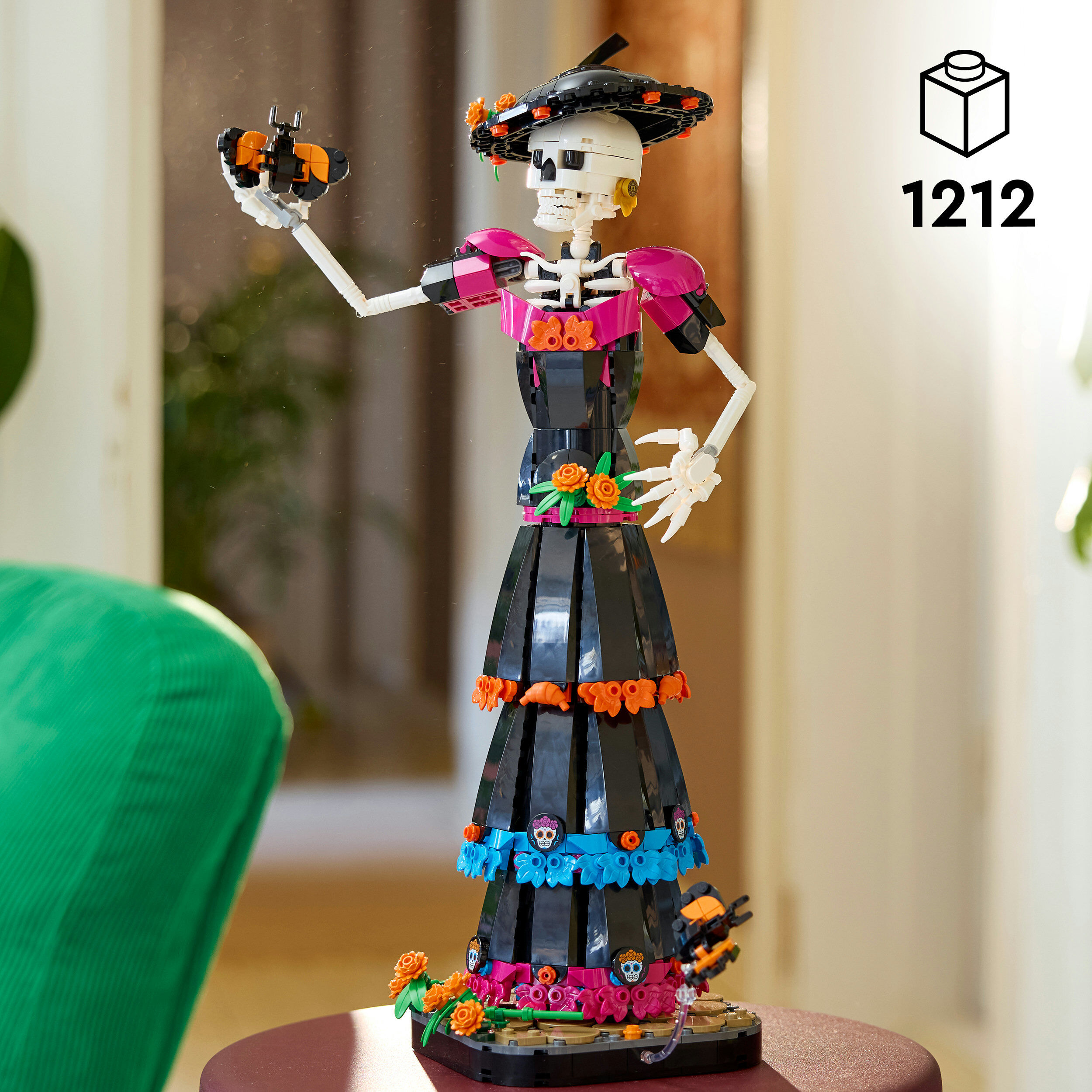 Konstruktionsspielsteine LEGO "La Catrina (21372), LEGO LEGO Ideas", bunt, Spielbausteine, Kinder, Kunststoff, Konstruktionsspielsteine, Made in Europe