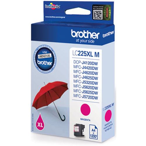 Brother Tinte LC225XLM magenta