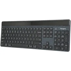 TARGUS EcoSmart Solar Keyboard, schwarz, Bluetooth, UK