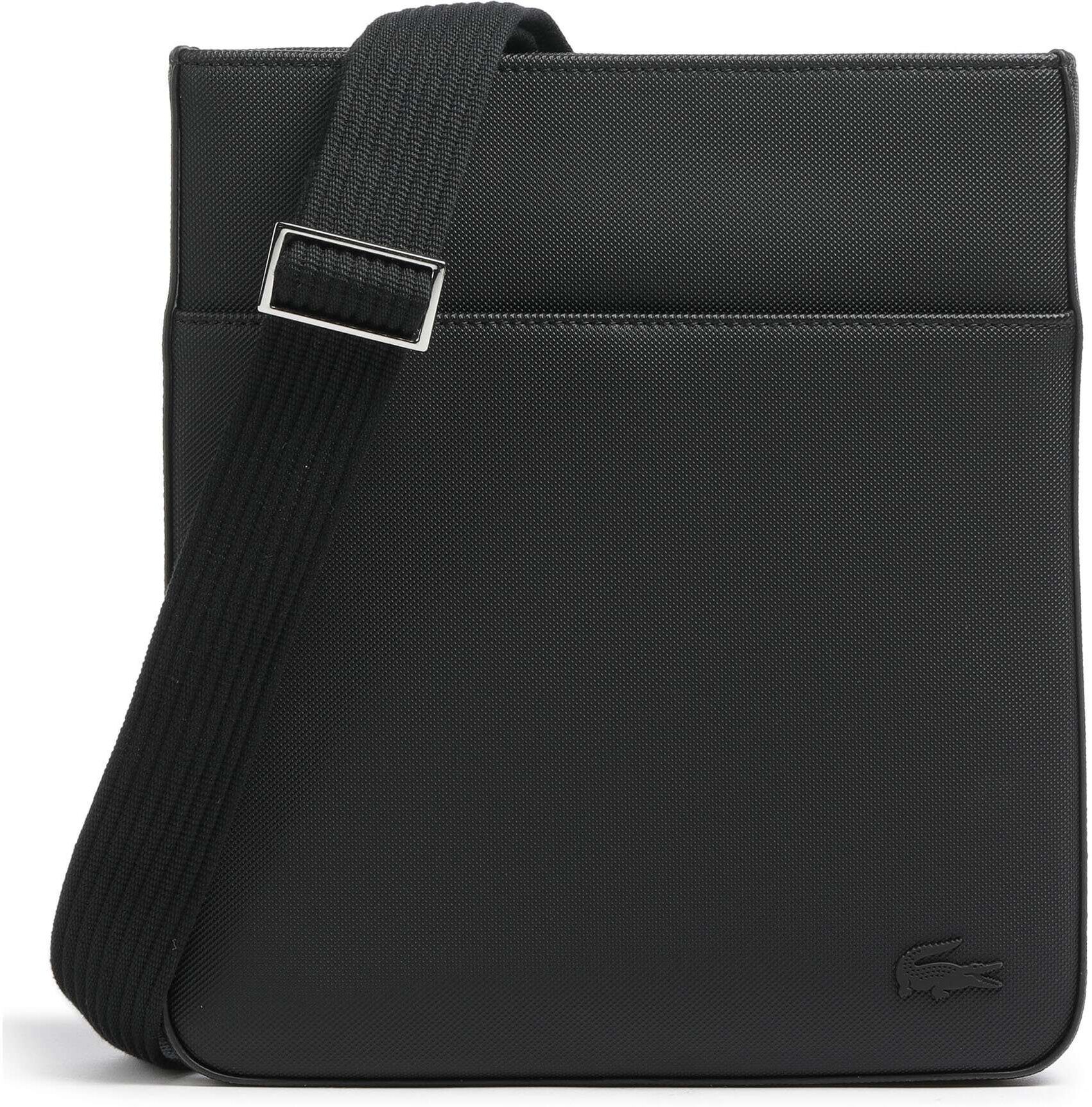 Lacoste Mens Classic Umhängetasche, schwarz