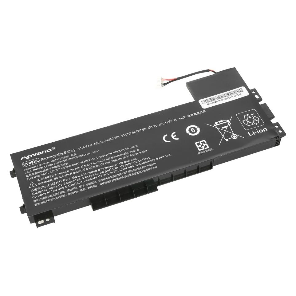 Movano Bateria Bateria VV09XL 808452-001 do HP Zbook 15 G3 15 G4 (4600 mAh) (BT/HP-ZB15-G3)