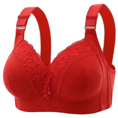 Women's Lace Perspective Lingerie Series red 42